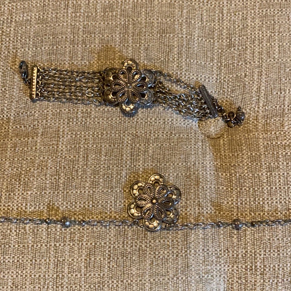 Necklace and bracelet